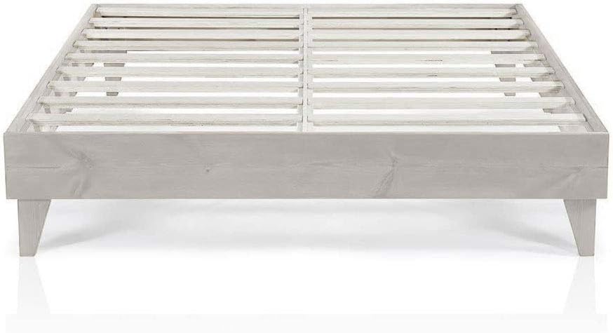 Queen Wood Platform Bed Frame R644