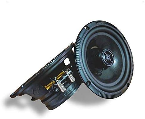 6.5” 240 Watt 2-Way Weatherproof Coaxial Car Speakers, Pair E654