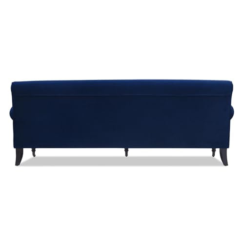 Light Beige Linen Three-Cushion Sofa W8457