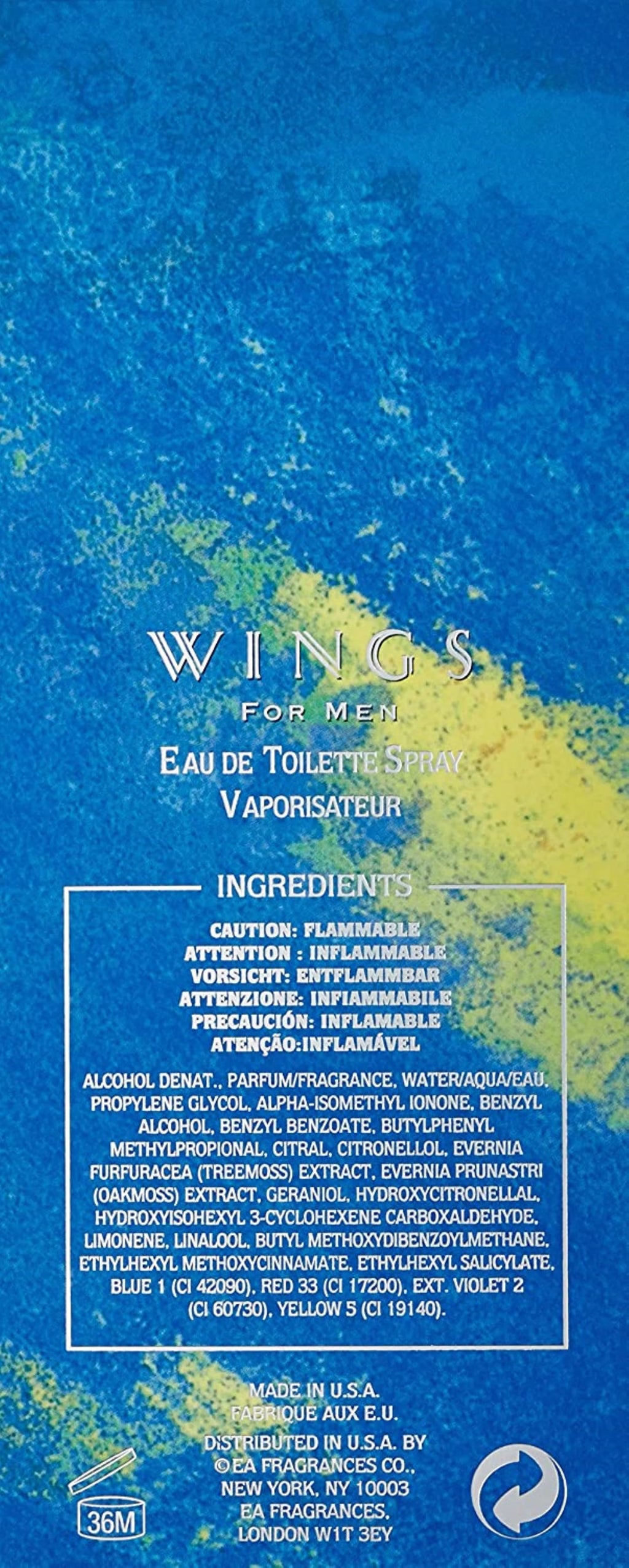 Pack of 2 Eau De Toilette Spray, 3.4-Ounce D2059