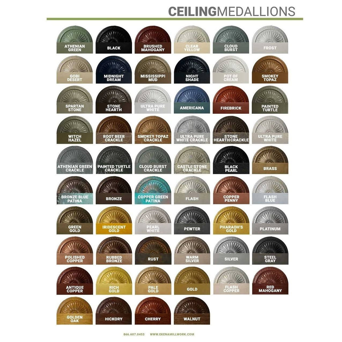 18 inch Ceiling Medallion W6461
