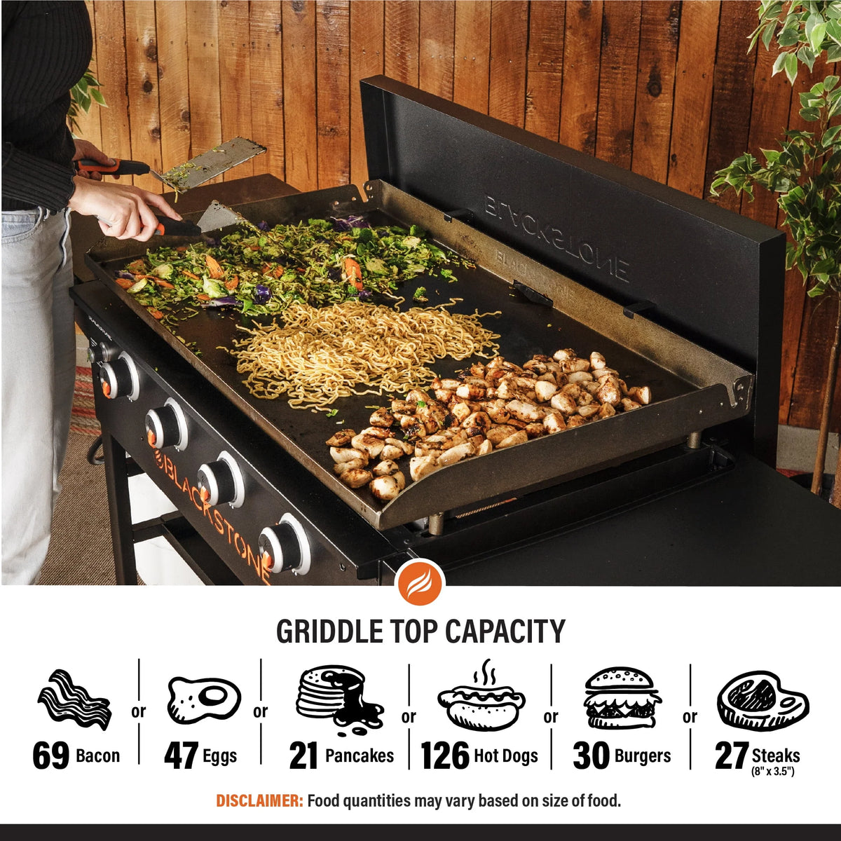 4-Burner 36 Griddle Cooking Station with Hard Cover T151