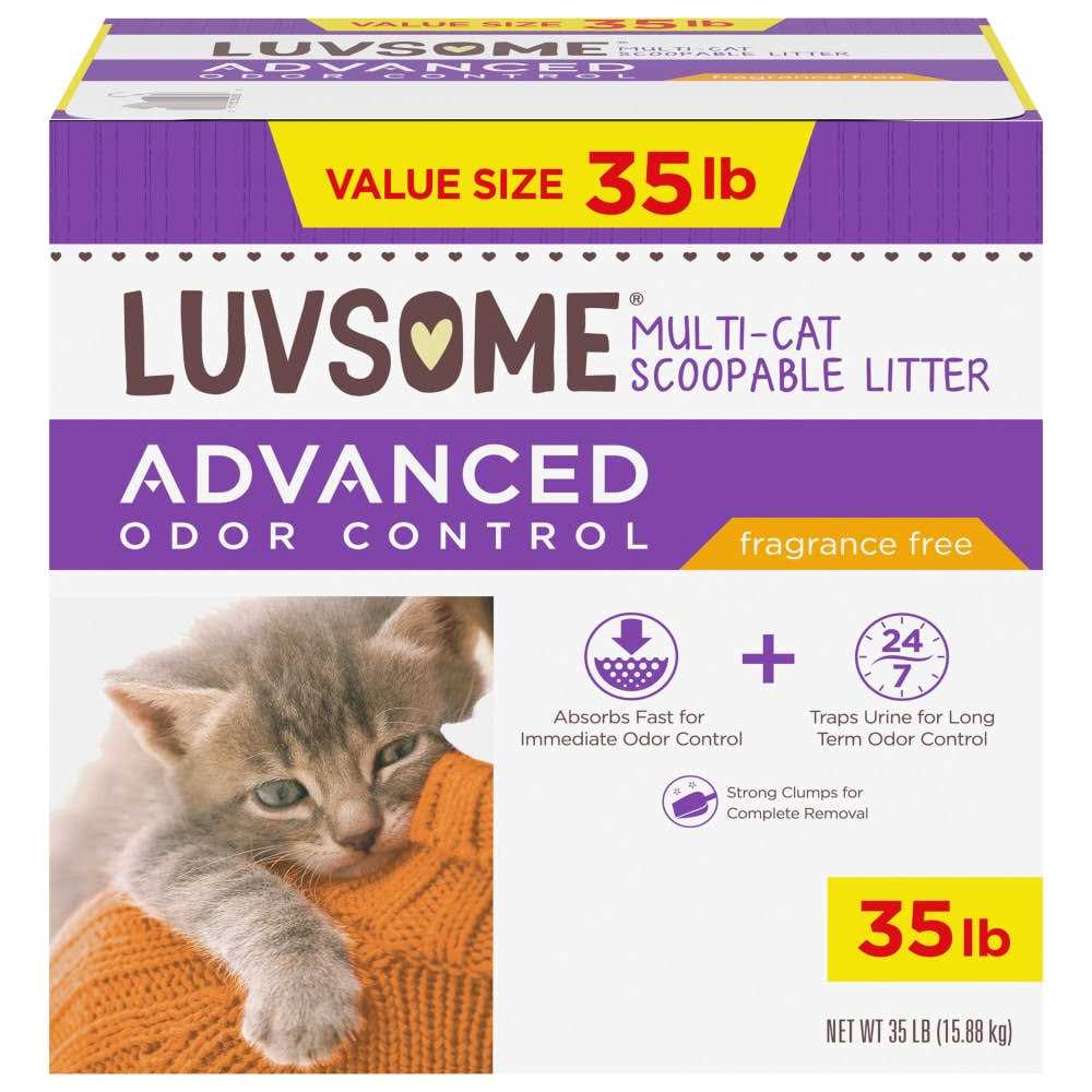 Multi-Cat Scoopable Litter Q602