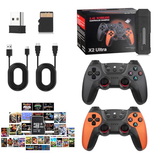 64G Retro Game Console with Wireless Double Handle G4512