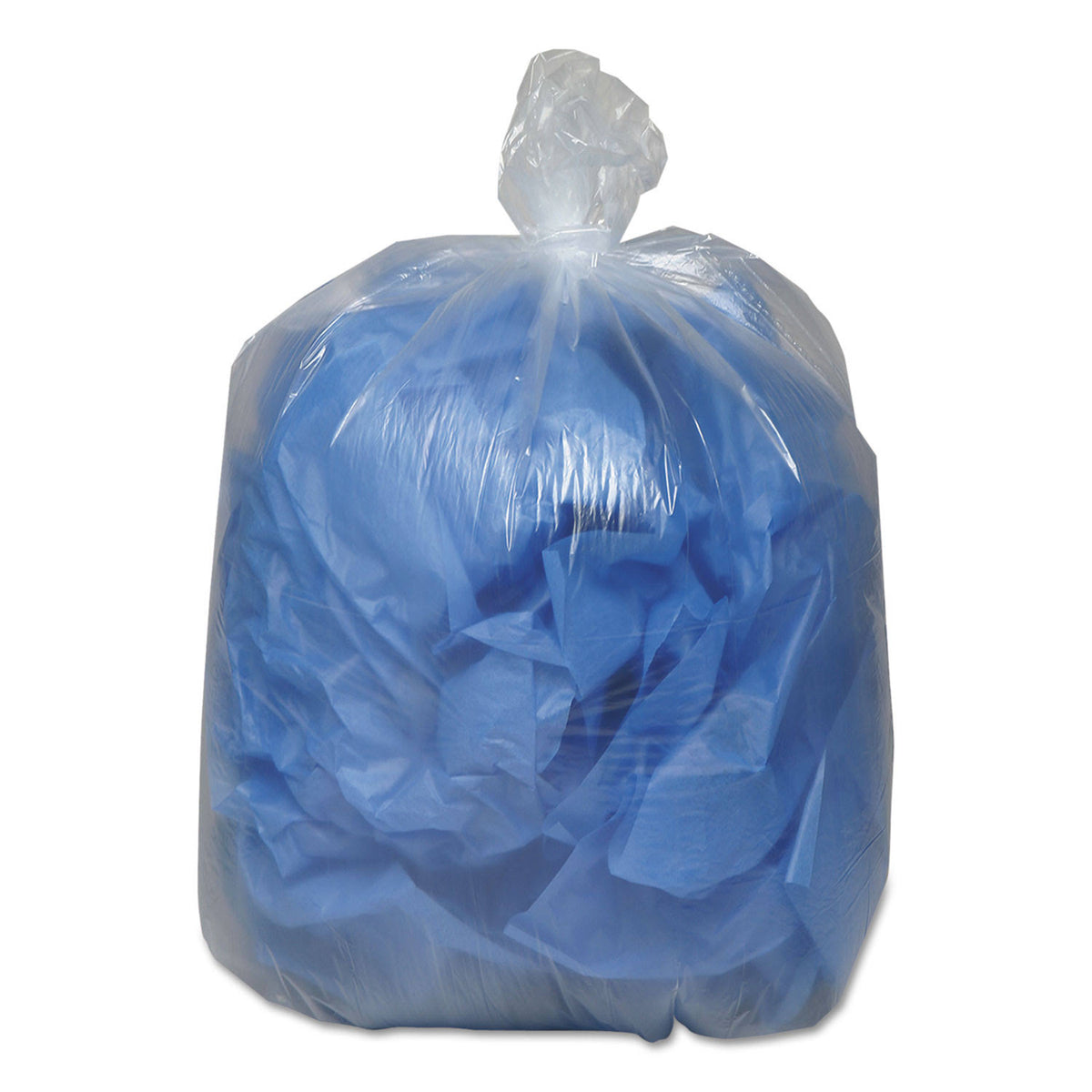 16gal .6mil 24 x 33 Clear Can Liners H22756