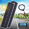 200W Monocrystalline Semi-Flexible Solar Panel Kit Q442883
