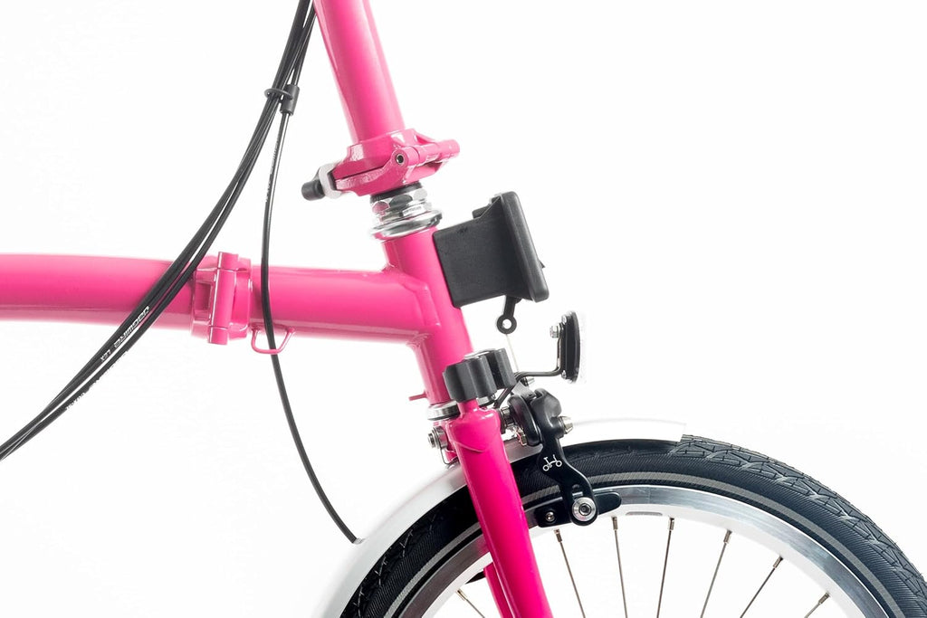 Hot Pink Folding Bike C395