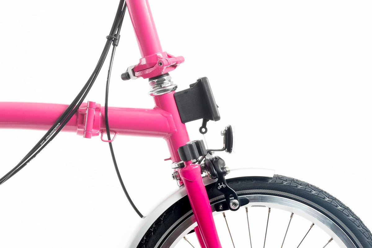 Hot Pink Folding Bike C395