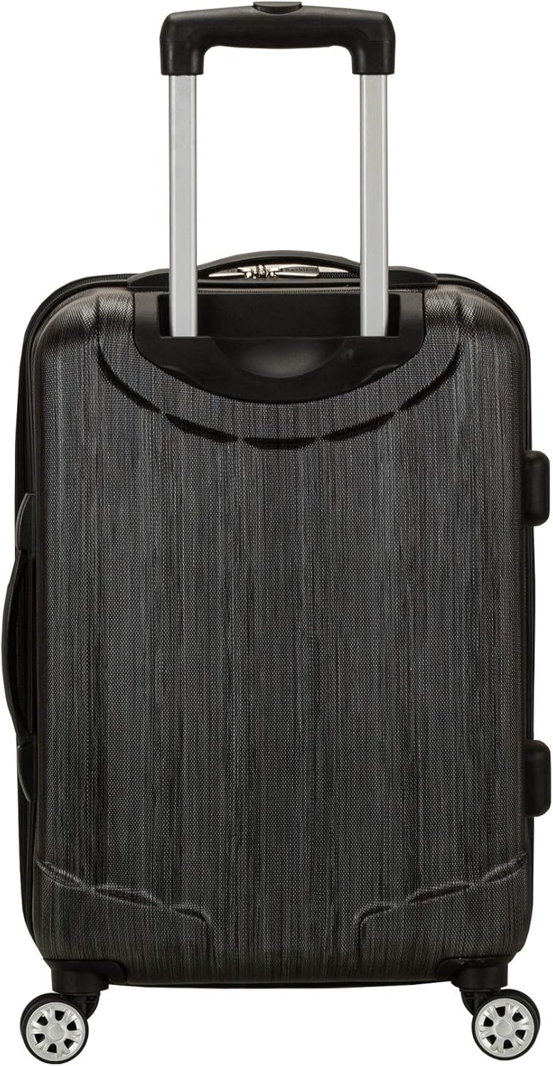 Metallic Hardside Expandable Spinner Wheel Luggage, Carry-On 20" Z433