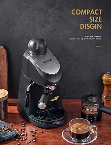 3.5Bar Espresso Coffee Maker with Milk Frother I964711
