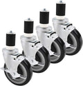 Set of 4 Polyurethane Wheel Caster Kit O266713