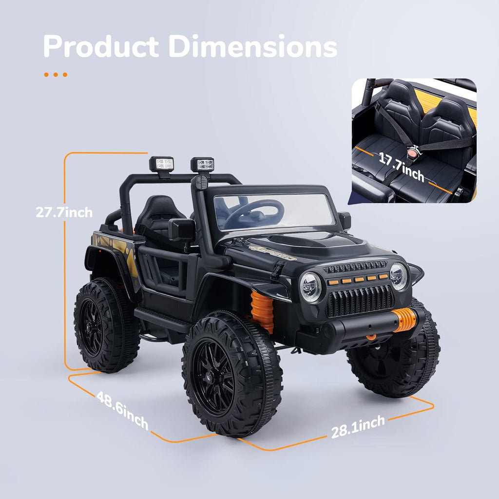 12V Electric Ride On Truck with Parental Remote Control B91021