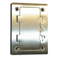 Brass Rectangular Floor Box Cover N704595