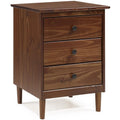 3 Drawer Solid Wood Nightstand D438