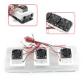 Semiconductor Refrigeration DIY Cooler Thermoelectric Cooling Device System Peltier Cooler Air Cooling Fan I7632