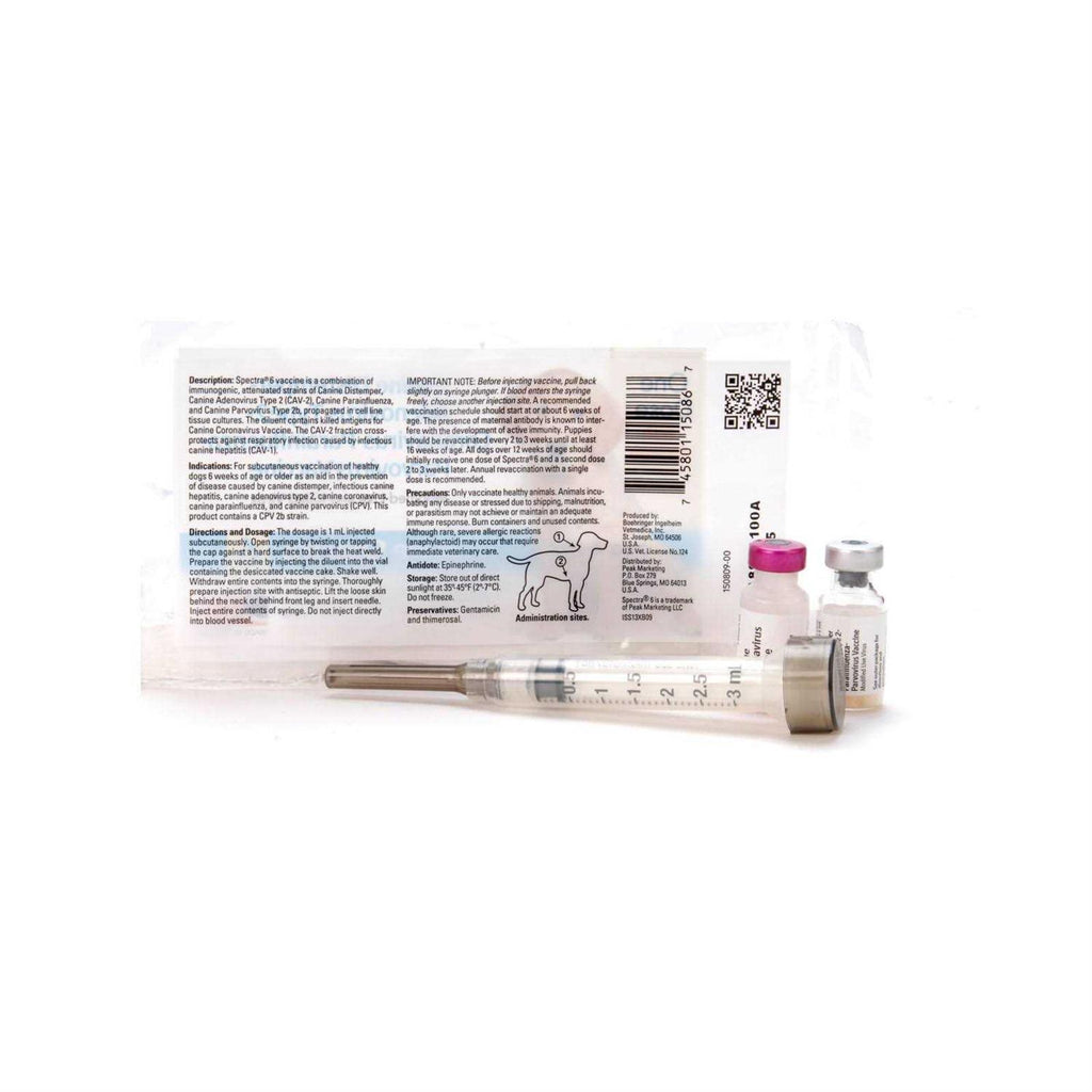 Canine Spectra 6 Dog Vaccine D3819