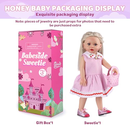 20 Inch Realistic Brown Hair Reborn Baby Doll with Clothes and Toy Accessories C1268