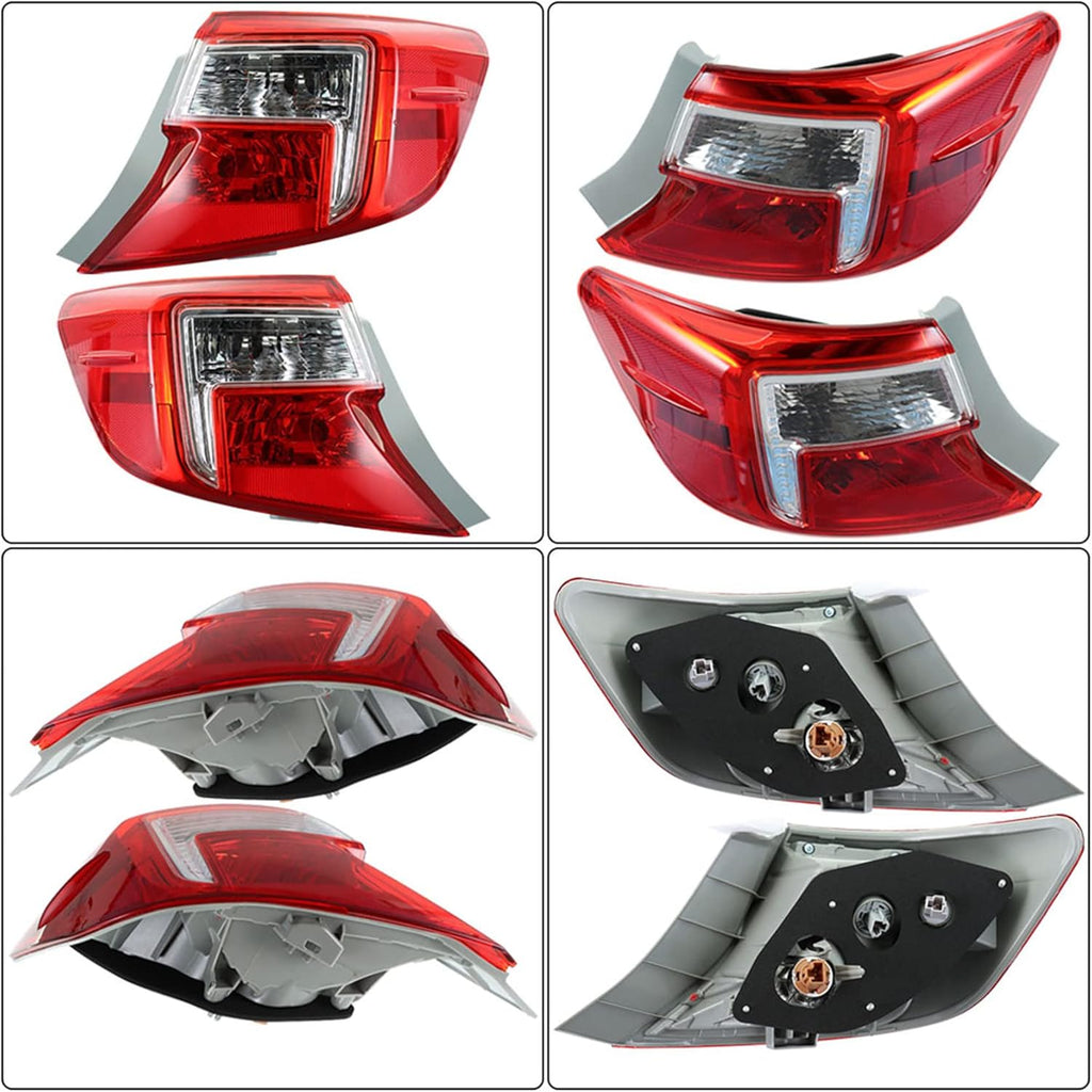 Halogen Rear Brake Tail Light Assembly Driver Left Side & Passenger Right Side M5580