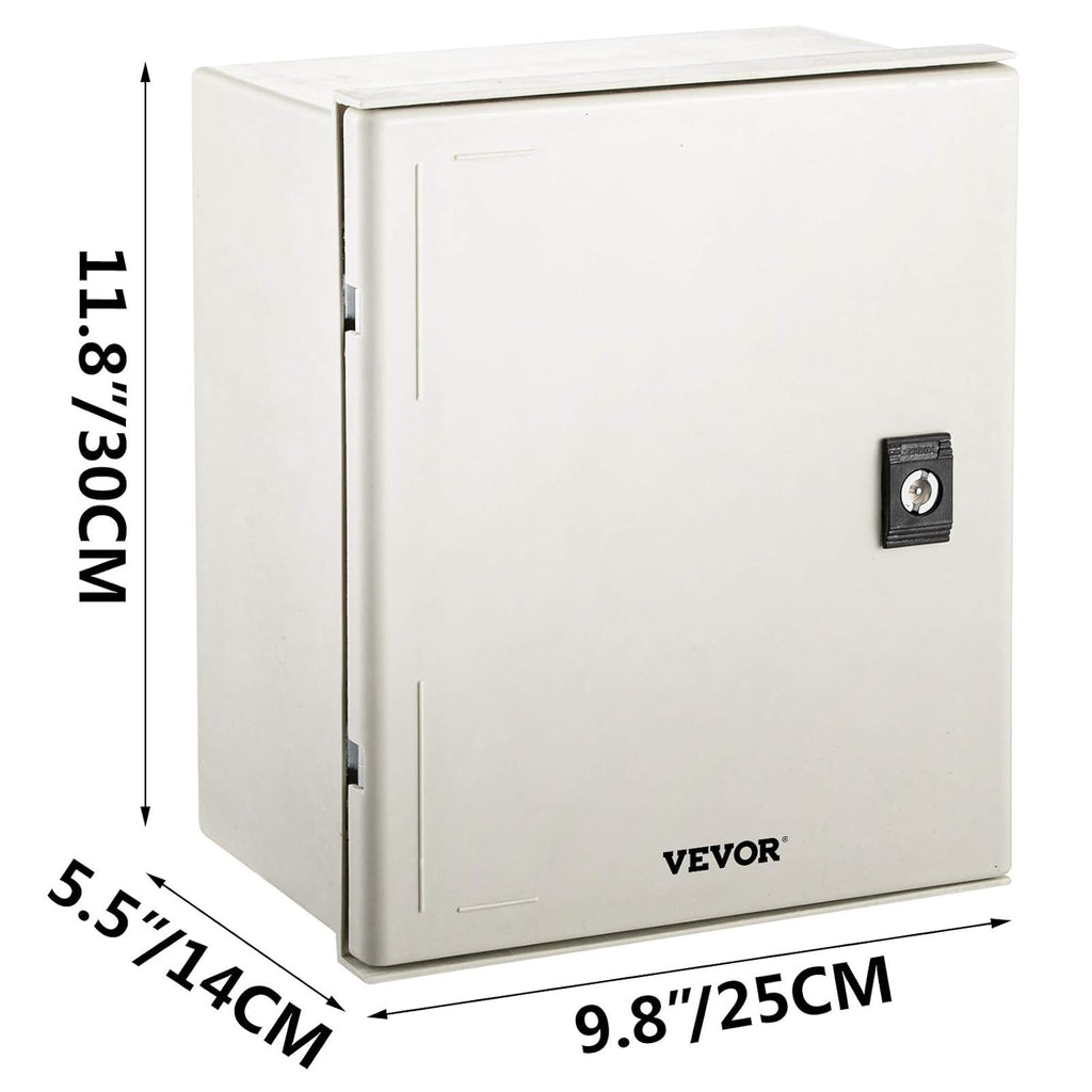 12 x 10 x 6'' NEMA 4X Fiberglass Electrical Enclosure C799118