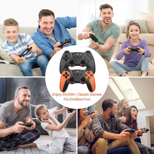 64G Retro Game Console with Wireless Double Handle G4512
