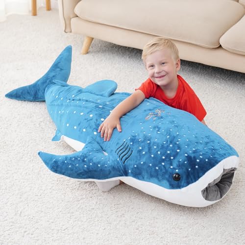 39 Inch Whale Shark Stuffed Animal Plush Toy K652