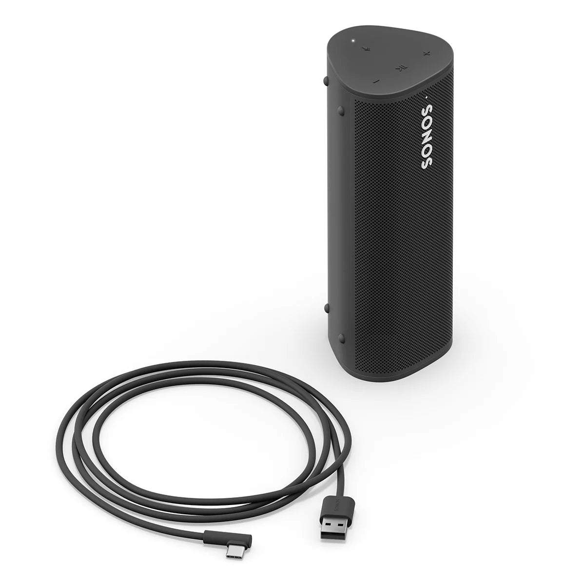 Shadow Black Smart Portable Wi-Fi Speaker L250779