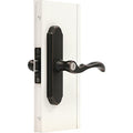 Brushed Nickel Storm Door Mortise Handle Set F23002