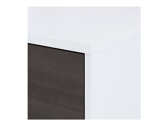 60W Desk with Drawers and Small Storage Cabinet R385403