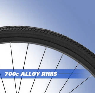 Blue 700c Fixie Bike U964729