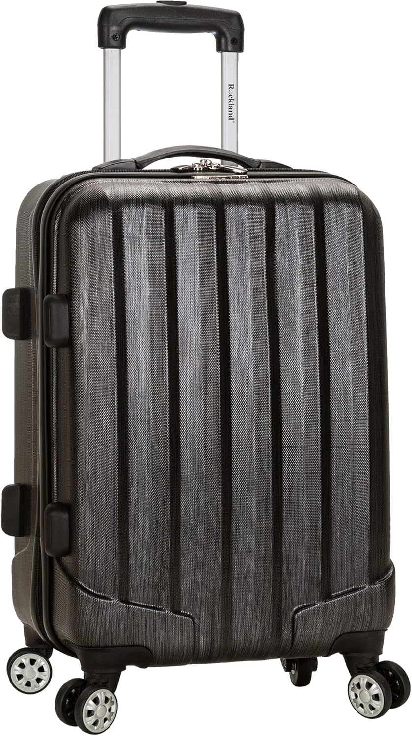 Metallic Hardside Expandable Spinner Wheel Luggage, Carry-On 20" Z433