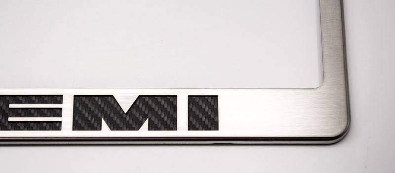 Illuminated White License Plate Frame T73973