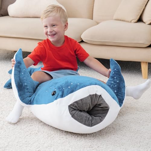 39 Inch Whale Shark Stuffed Animal Plush Toy K652
