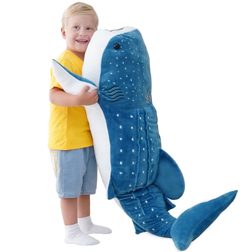 39 Inch Whale Shark Stuffed Animal Plush Toy K652