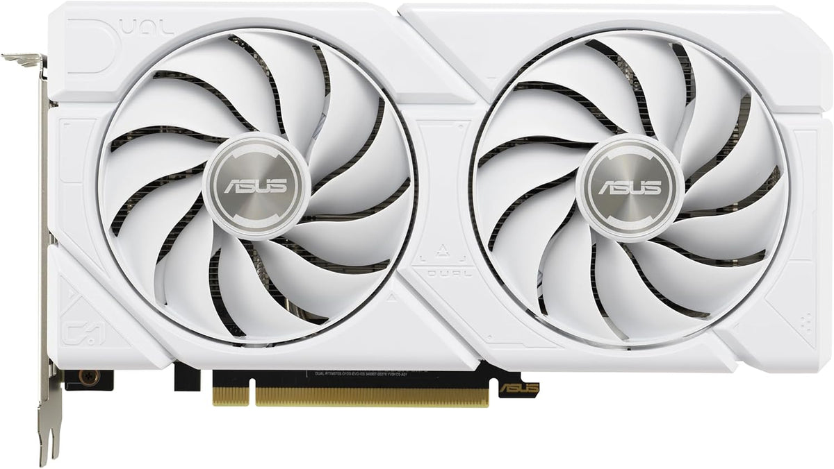 White GeForce RTX 4070 Super 12GB GDDR6X Graphics Card A54850
