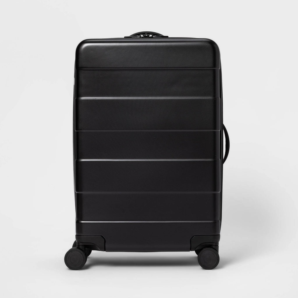 Hardside Spinner Suitcase Black J706