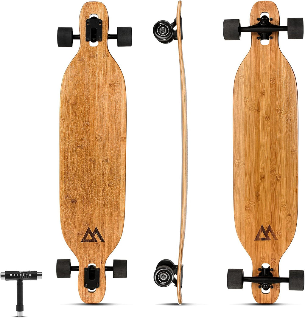 Bamboo Carbon Fiber Longboards Skateboards C729511