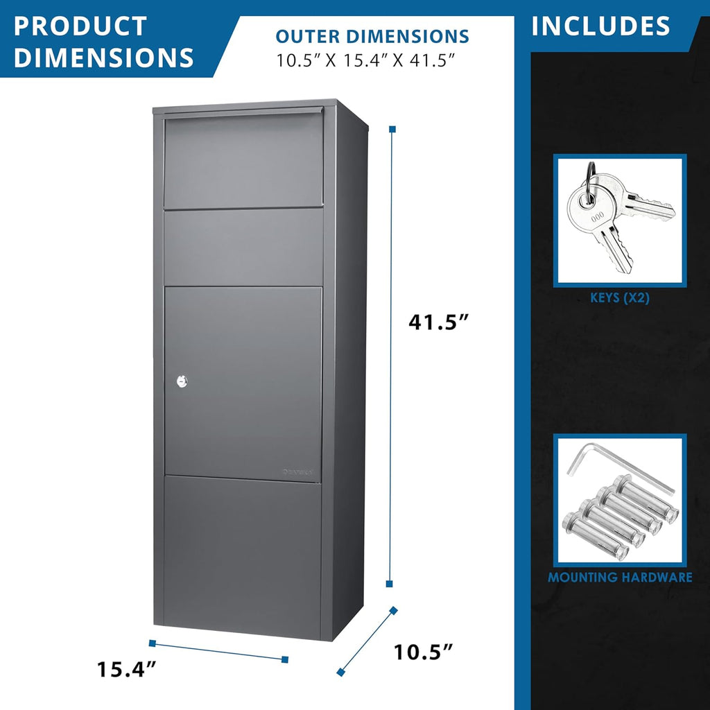 Steel Drop Box with Key Lock E83742