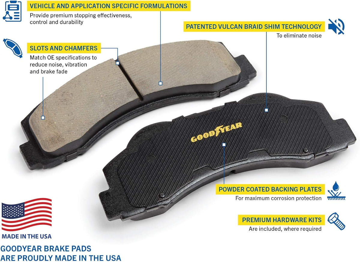 Front Brake Kit Calipers Rotors Ceramic Pads Z79815