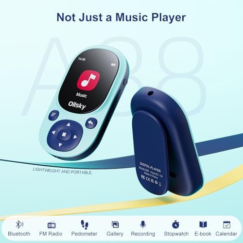 64GB Bluetooth MP3 Player with Clip X796