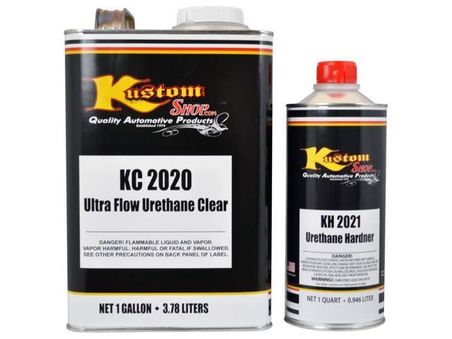 Sunburst Orange Metallic Low VOC Urethane Basecoat Clearcoat Auto Paint Medium Gallon Kit H3024