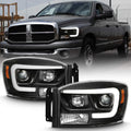2006-2008 Dodge Ram 1500 2500 3500 LED Projector Headlights Y585