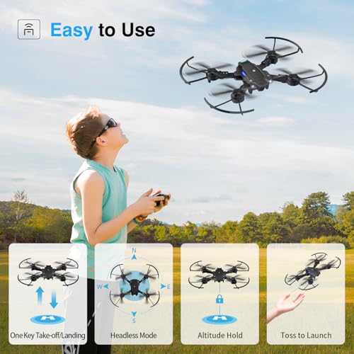 1080P Camera FPV Foldable Drone with 2 Batteries E192