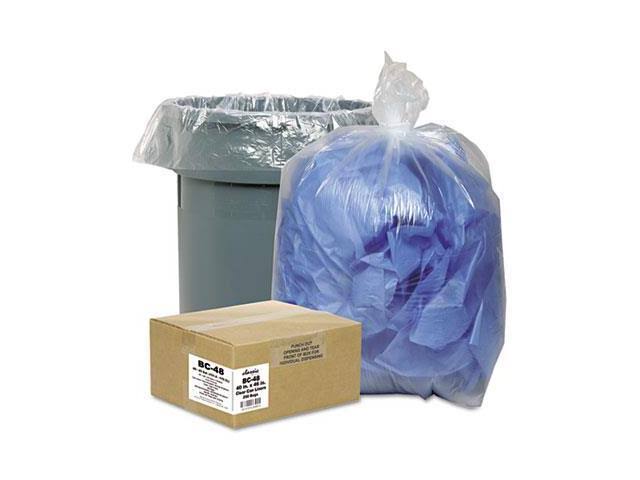 16gal .6mil 24 x 33 Clear Can Liners H22756