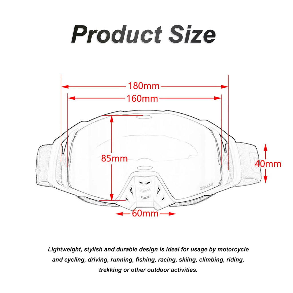 Motorcycle Motocross Goggles B584