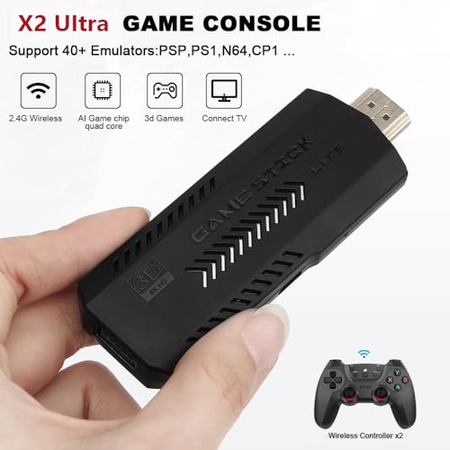 64G Retro Game Console with Wireless Double Handle G4512
