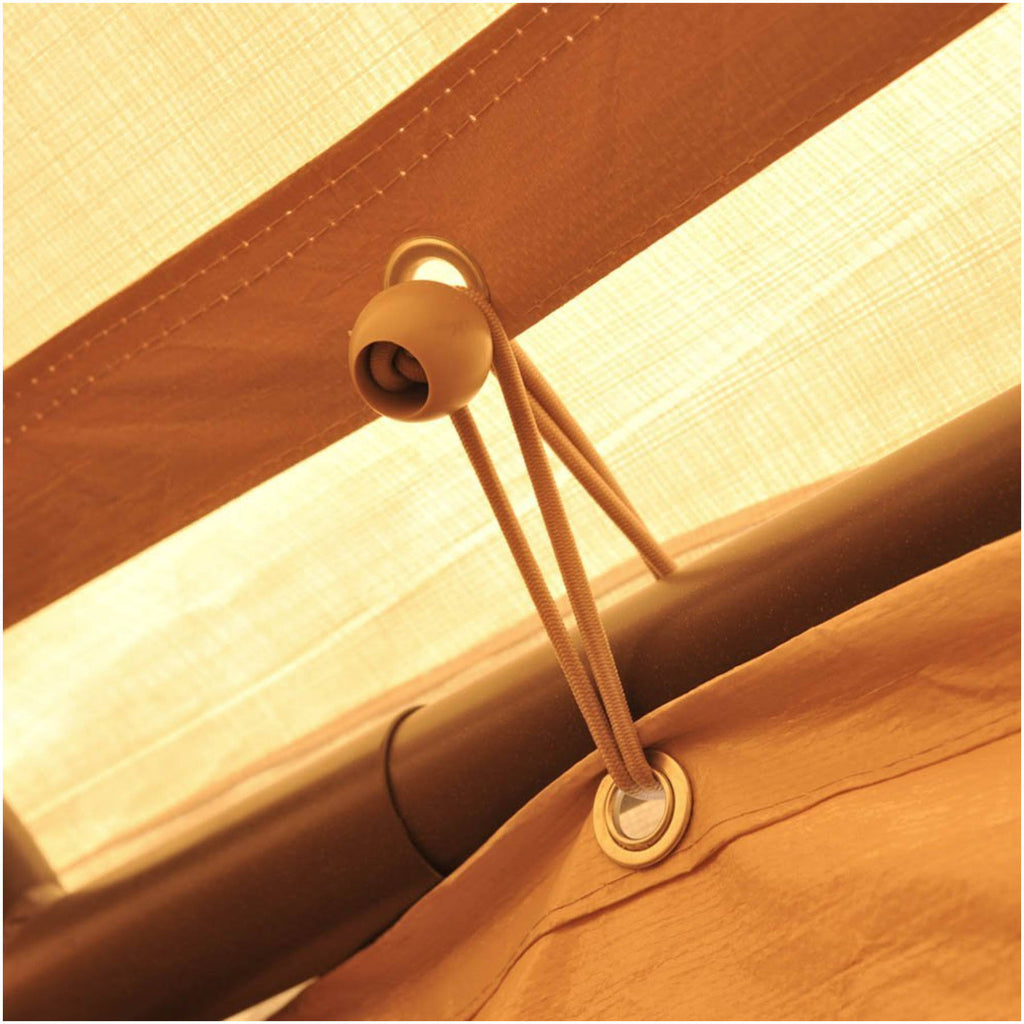 10 x 20 ft Heavy Duty Beige Carport Canopy G156831