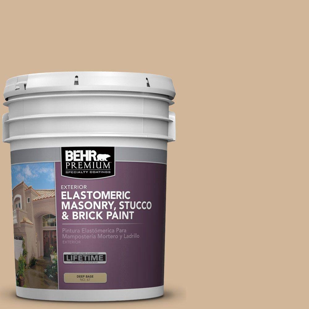 5 gal. Antique Gold Elastomeric Masonry Exterior Paint E84105