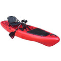 13' Pedal Drive Fishing Kayak with Rudder System and Paddle R7601