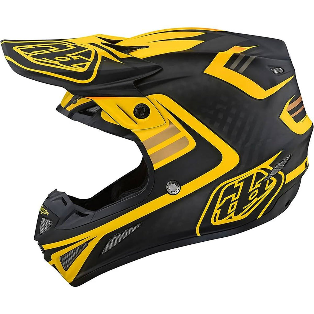 Carbon Flash Blue White Helmet D382718