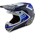 Carbon Flash Blue White Helmet D382718